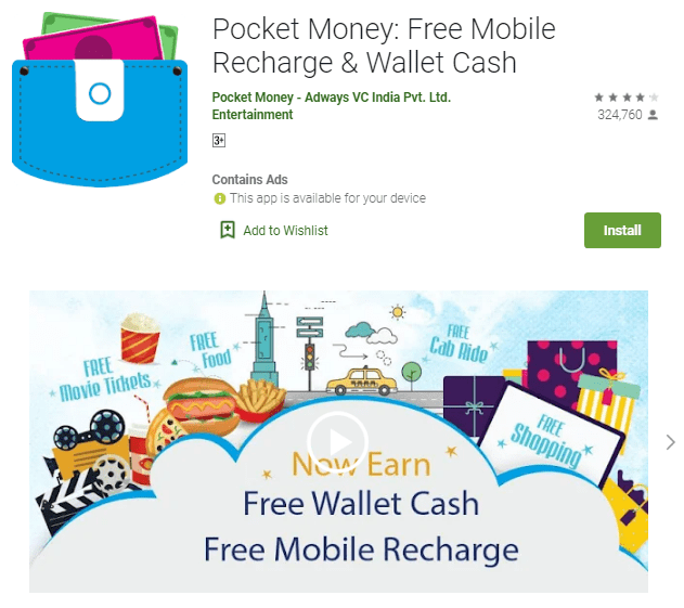 Pocket Money App